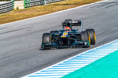 takım catherham f1, jarno trulli, 2012