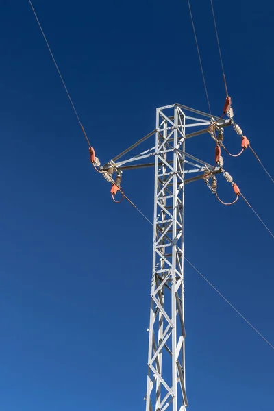 Elektriska pylon — Stockfoto