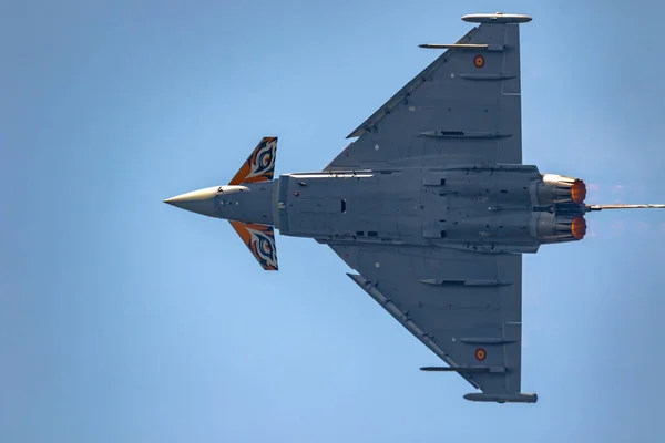 Vliegtuigen eurofighter typhoon c-16 — Stockfoto