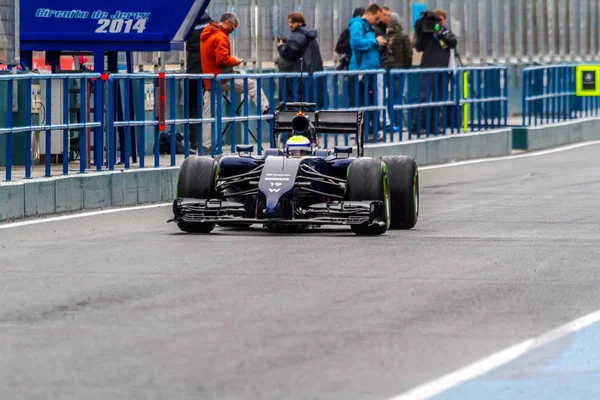 Equipe Williams F1, Felipe Massa, 2014 — Fotografia de Stock