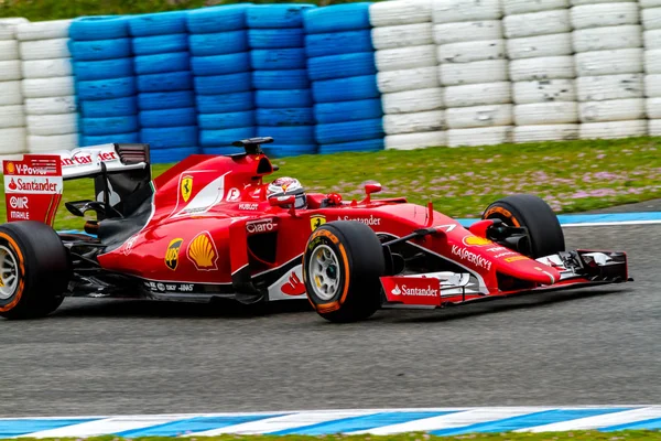 Scuderia Ferrari F1,キミ・ライコネン, 2015 — ストック写真