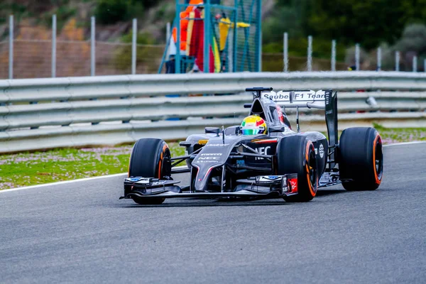 Equipo Sauber F1, Esteban Gutiérrez, 2014 —  Fotos de Stock