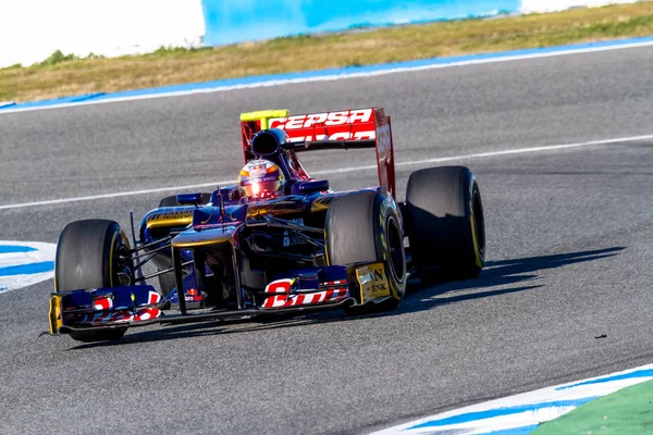 Equipo Toro Rosso F1, Jean Eric Vergne, 2012 —  Fotos de Stock