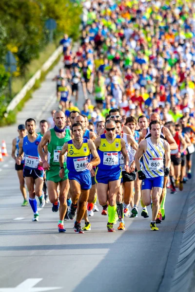 XXVIII yarı maraton bahia de cadiz — Stok fotoğraf