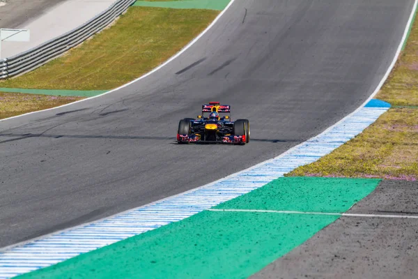 Equipe Red Bull F1, Sebastian Vettel, 2012 — Fotografia de Stock