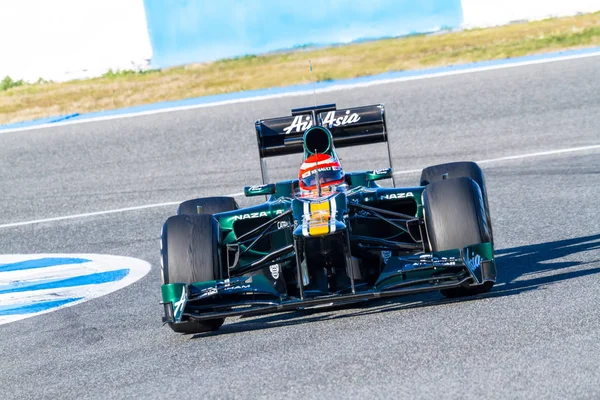 Team Catherham F1, Jarno Trulli, 2012 — Stockfoto