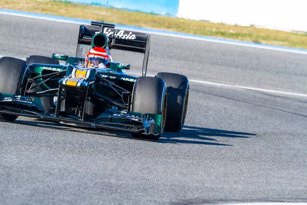 Team Catherham F1, Jarno Trulli, 2012 — Stockfoto