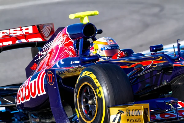 Team Toro Rosso F1, Jean Eric Vergne, 2012 — Stock Photo, Image