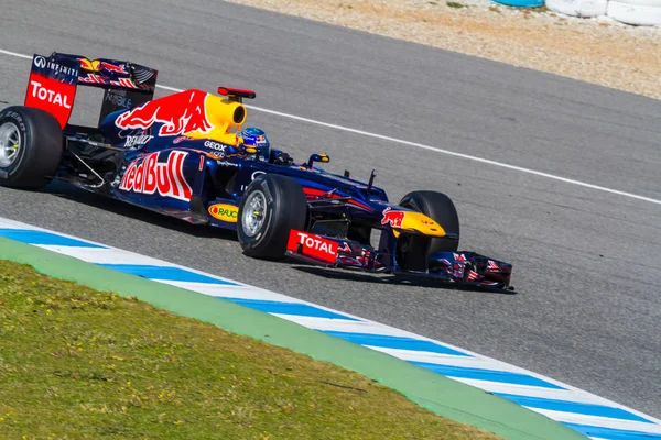Equipo Red Bull F1, Sebastian Vettel, 2012 —  Fotos de Stock
