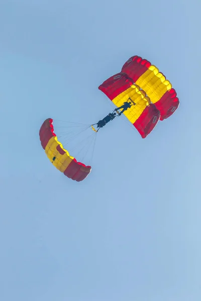 Parachutist of the PAPEA — Stock Photo, Image