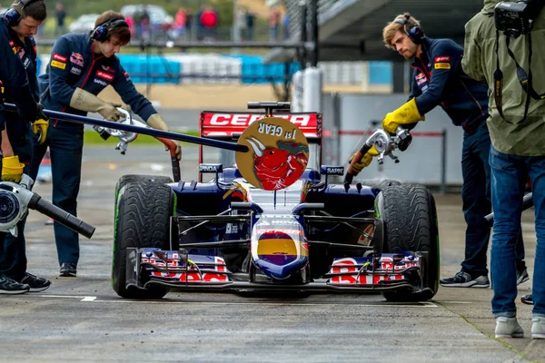 Scuderia Toro Rosso F1 Team, Carlos Sainz, 2015 — Fotografia de Stock