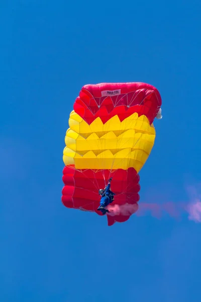 Parachutist of the PAPEA — Stock Photo, Image