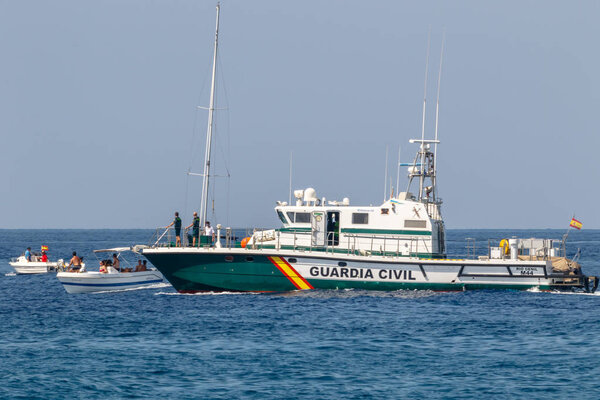 Guardia Civil coast guard patrol