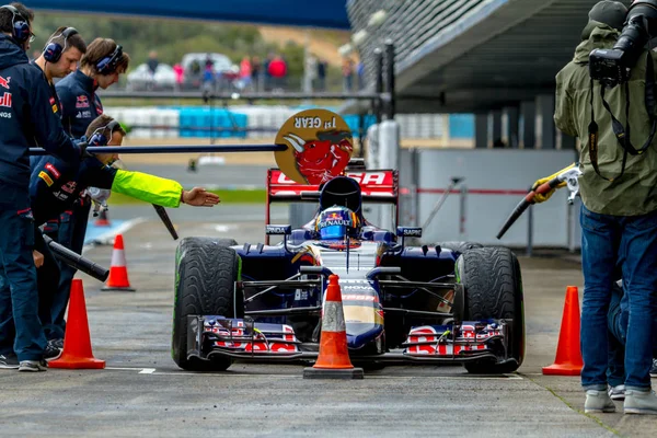 Scuderia Toro Rosso F1 Team, Carlos Sainz, 2015 — Fotografia de Stock