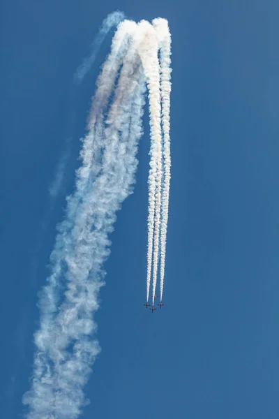 Avión CASA C-101 del Patrulla Aguila — Foto de Stock