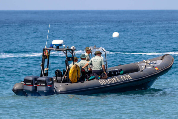 Guardia Civil coast guard patrol