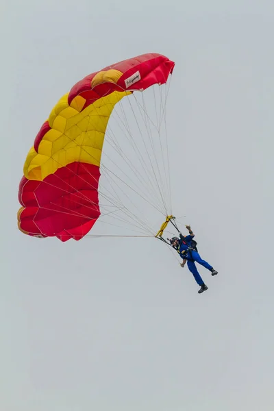 Parachutist of the PAPEA Stock Picture