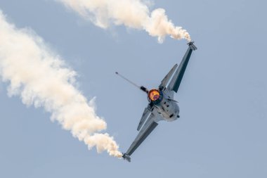 Uçak F-16 Belçikalı solo görüntüleme