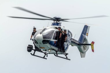 Helicopter Eurocopter EC-135 clipart