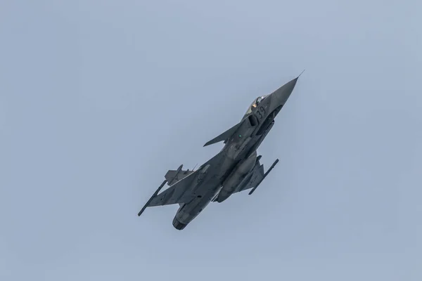 Vliegtuigen Saab Jas 39 Grippen — Stockfoto