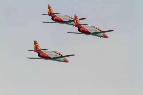 Patrulla 아 길 라의 항공기 카사 C-101 — 스톡 사진