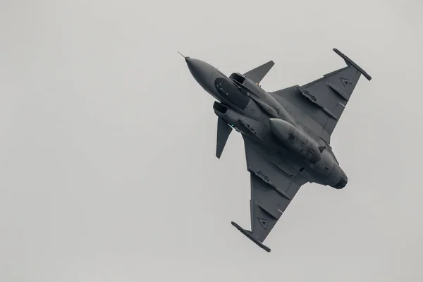 Samolot Saab Jas 39 Grippen — Zdjęcie stockowe