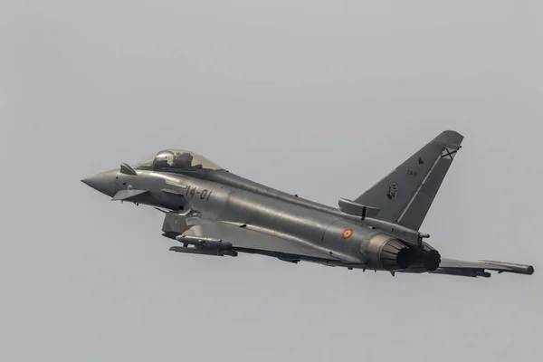 Uçak eurofighter typhoon c-16 — Stok fotoğraf