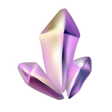 Beyaz arkaplanda izole elmas şekilli değerli taş.