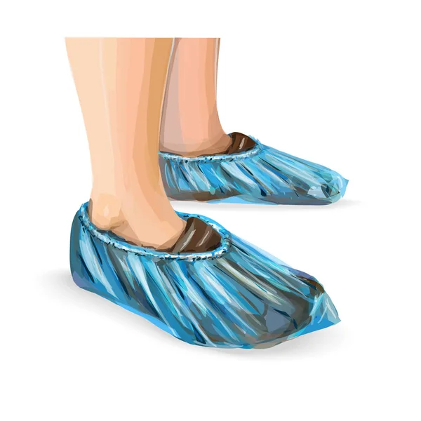 Shoe Covers Stock Illustrations – 292 Shoe Covers Stock