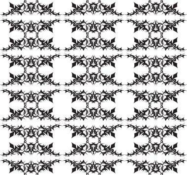 fantezi şablonları taç tiaras simetrik suluboya illüstrasyon vektör