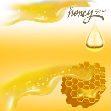 bal vektör illüstrasyon seti