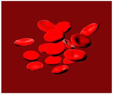 Kan illüstrasyon logo vektörü