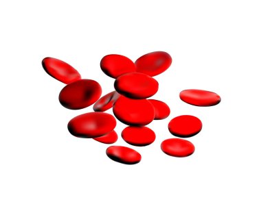 Kan illüstrasyon logo vektörü