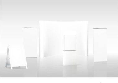 Tasarımınız için boş sunum ögeleri