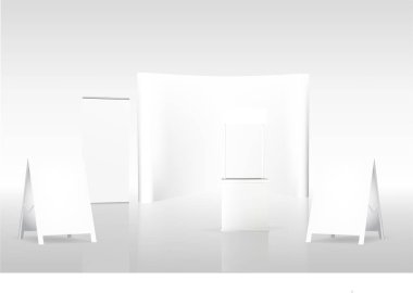 Tasarımınız için boş sunum ögeleri