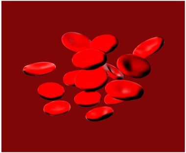 Kan illüstrasyon logo vektörü