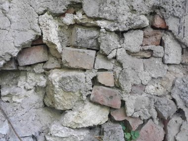 Taş zemin, doğal eski, kirli kaya dokusu.