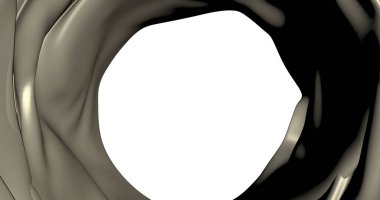 Çerçeve desenli evren soyut arkaplan çizimi 3D