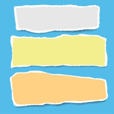 Yırtık kağıt. Vektör yırtık kağıt. Kağıt arka plan yırtılmış.