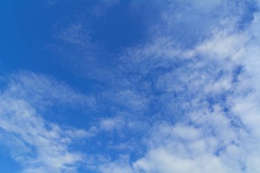 Cloud, temiz enerji güç, açık havada arka plan mavi gökyüzü