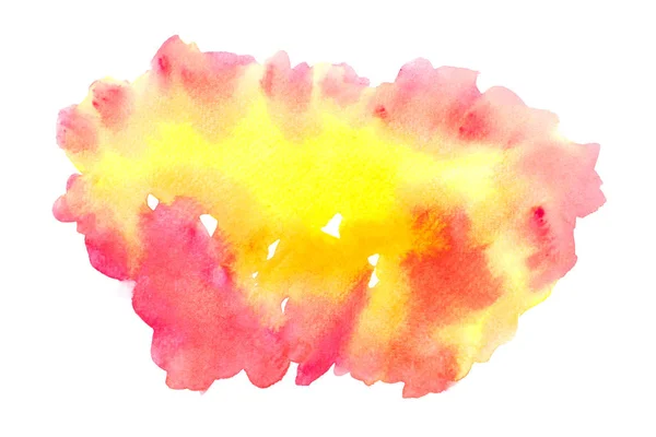 Abstrakte Aquarellmalerei. Pastellfarbige Illustration — Stockfoto
