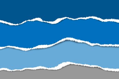 Yırtık kağıt. Vektör yırtık kağıt. Kağıt backg yırtılmış