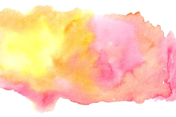 Pittura astratta ad acqua colorata. illustrazione a colori pastello conc — Foto Stock
