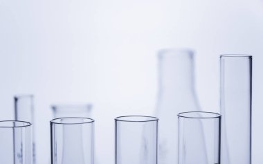 Cam laboratuvar kimyasal test tüpleri ile sıvı için analitik 