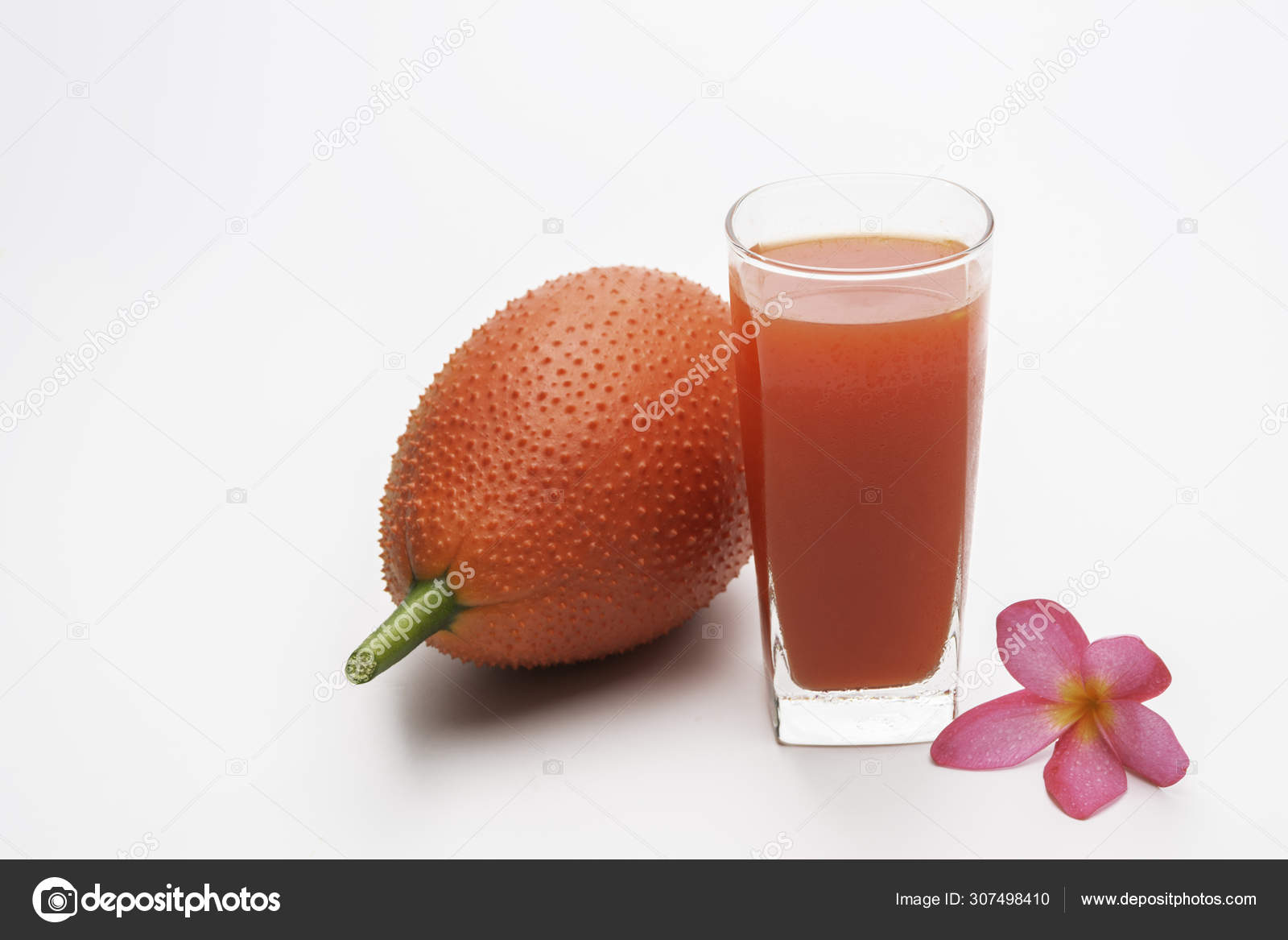 Baby Jackfruit Gac Fruit Avec Du Jus De Bebe Jacquier Isole Sur Image Libre De Droit Par Krisana Antharith Hotmail Com C