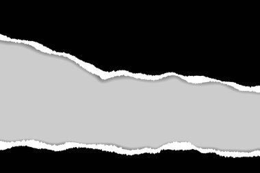 Yırtık kağıt. Vektör yırtık kağıt. Kağıt backg yırtılmış