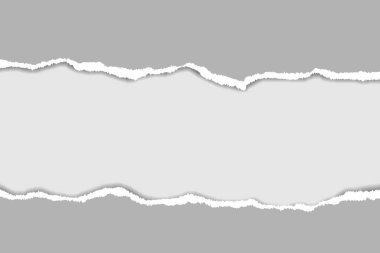 Yırtık kağıt. Vektör yırtık kağıt. Kağıt backg yırtılmış