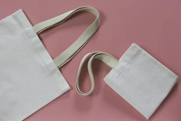 Download White Tote Bag Canvas Fabric Cloth Shopping Sack Mockup With Copy Space Save Design Stock Photo 336989024