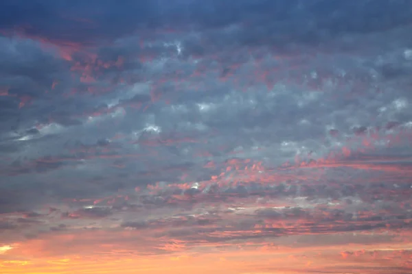 Вечірнє Небо Абстрактний Фон Заходом Сонця — стокове фото