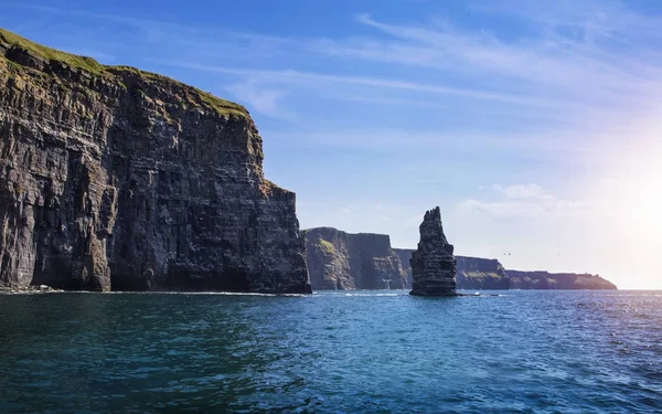 Cliffs Moher Branaunmore Sea Stack County Clare Irlanda — Fotografia de Stock